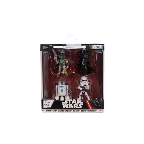 スター・ウォーズ MetalFigs ウェーブ1 ダイキャスト ミニフィギュア(4体パック)