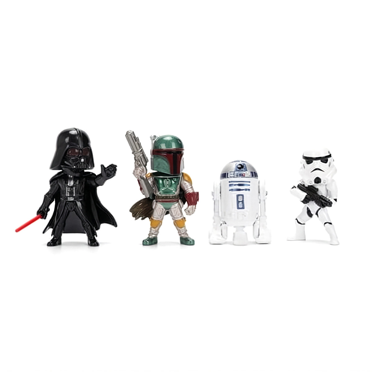 スター・ウォーズ MetalFigs ウェーブ1 ダイキャスト ミニフィギュア（4体パック）