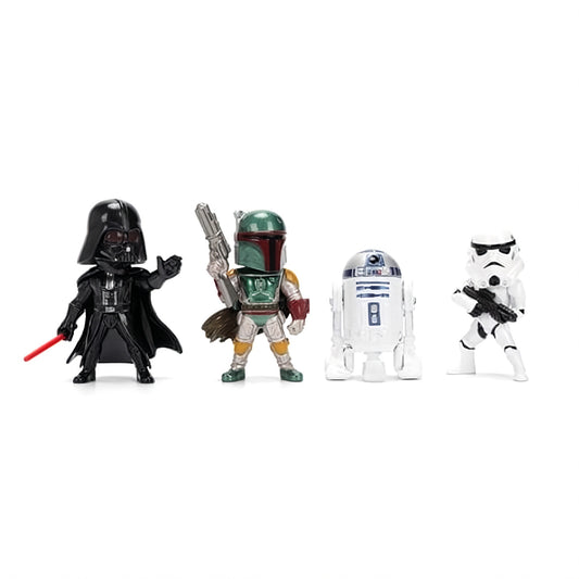 スター・ウォーズ MetalFigs ウェーブ1 ダイキャスト ミニフィギュア（4体パック）