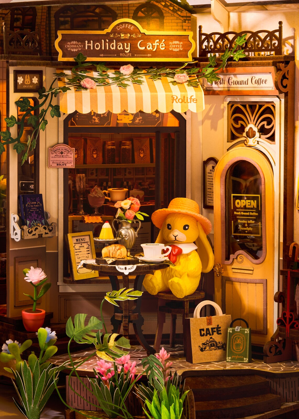 Rolife ブックヌック ホリデーカフェ ディテール