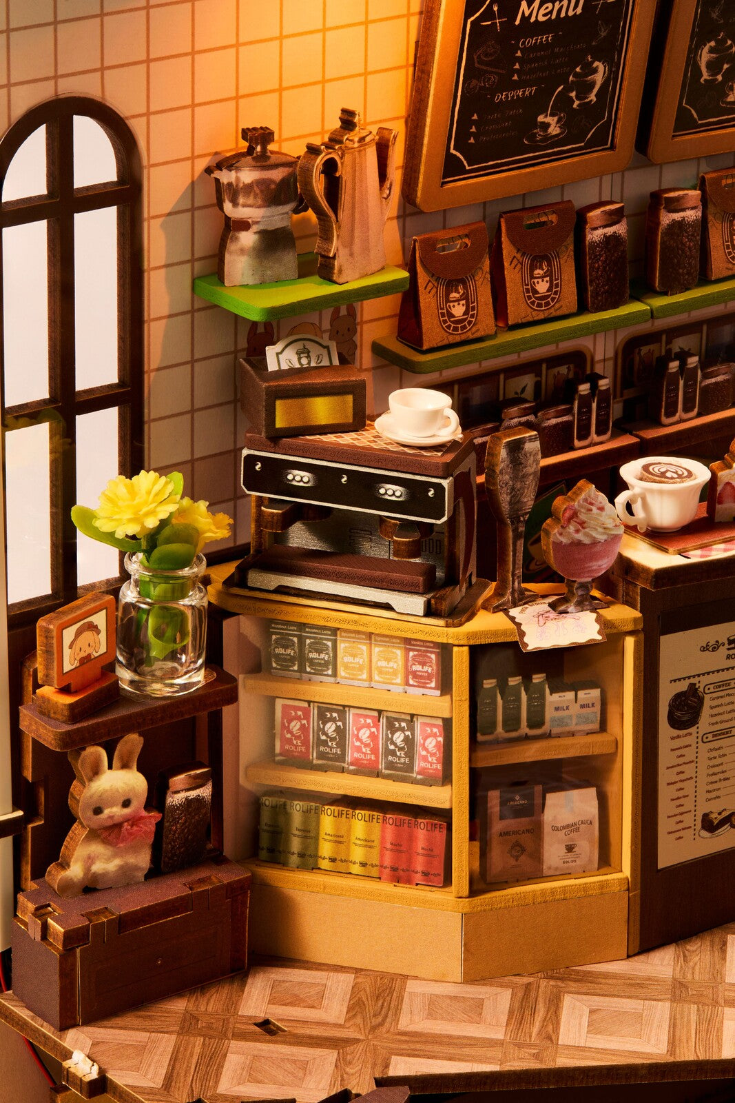 Rolife ブックヌック ホリデーカフェ ディテール