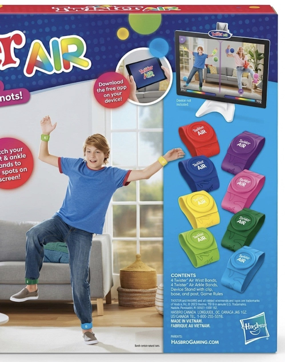 Twister Air セット内容・遊び方イメージ