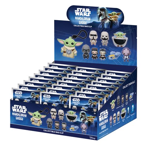 スター・ウォーズ マンダロリアン&グローグー 3Dフォーム バッグクリップ（ブラインド・ランダム1個）