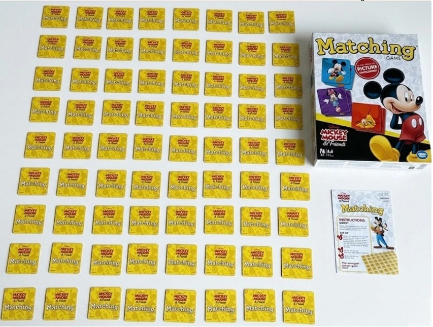 72枚のカードを並べたゲーム準備イメージ
