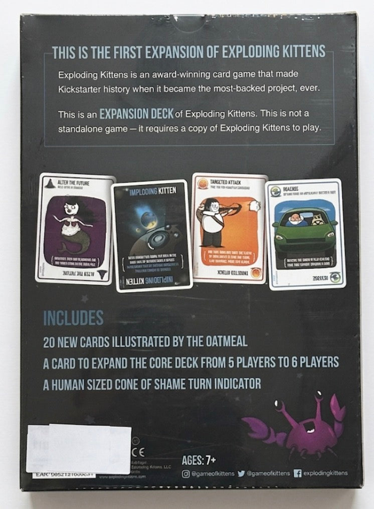 Imploding Kittens 拡張パック 英語版 Exploding Kittens 1st Expansion 最大6人対応