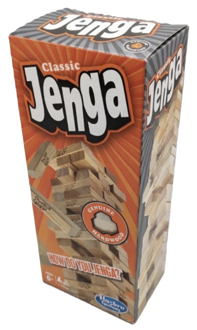 Hasbro Classic Jenga A2120 英語版パッケージ全体 正面画像
