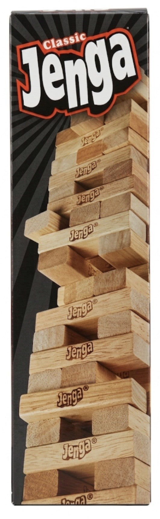 Classic Jenga 英語版パッケージ 側面デザイン1