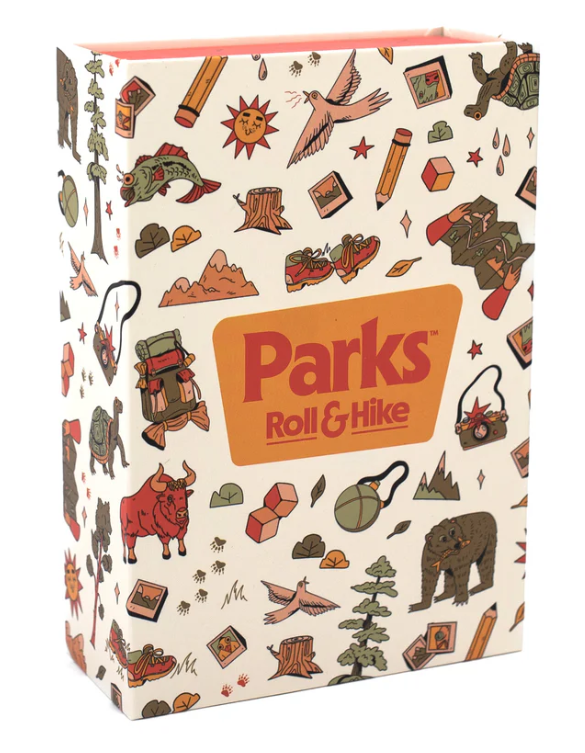 Parks Roll and Hike 英語版 ボードゲーム Keymaster Games パッケージ正面