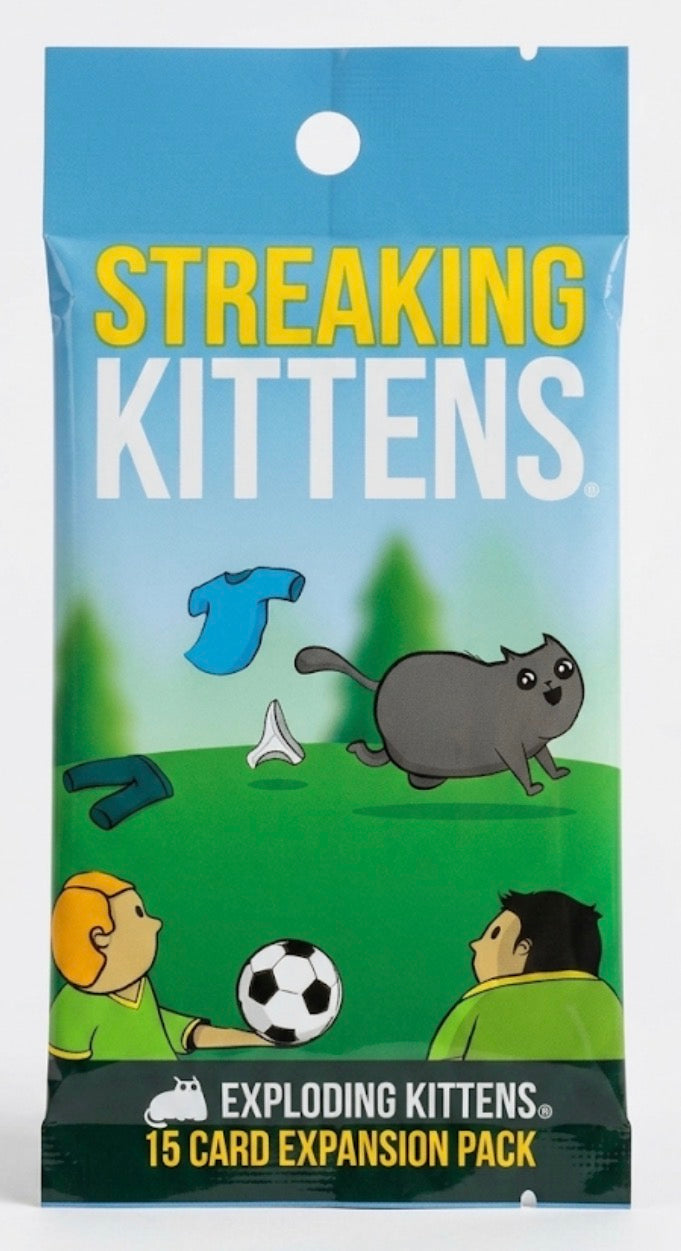 Exploding Kittens 第2弾拡張パック Streaking Kittens 英語版 パッケージ正面