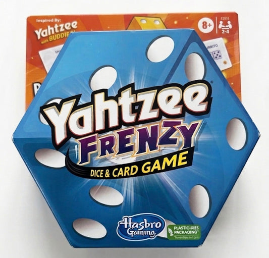 Hasbro Gaming Yahtzee Frenzy 英語版 ダイス＆カードゲーム 商品箱正面