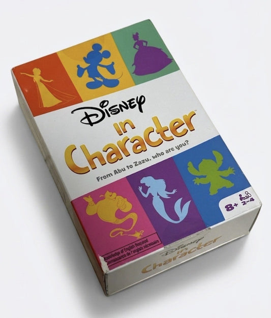 Disney in Character 箱正面。左下角に剥がれダメージがある新品未使用品
