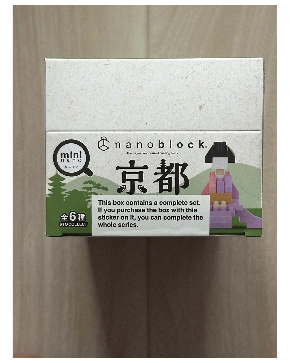 ナノブロック ミニナノ 京都 1BOX 6個入（全６種）
