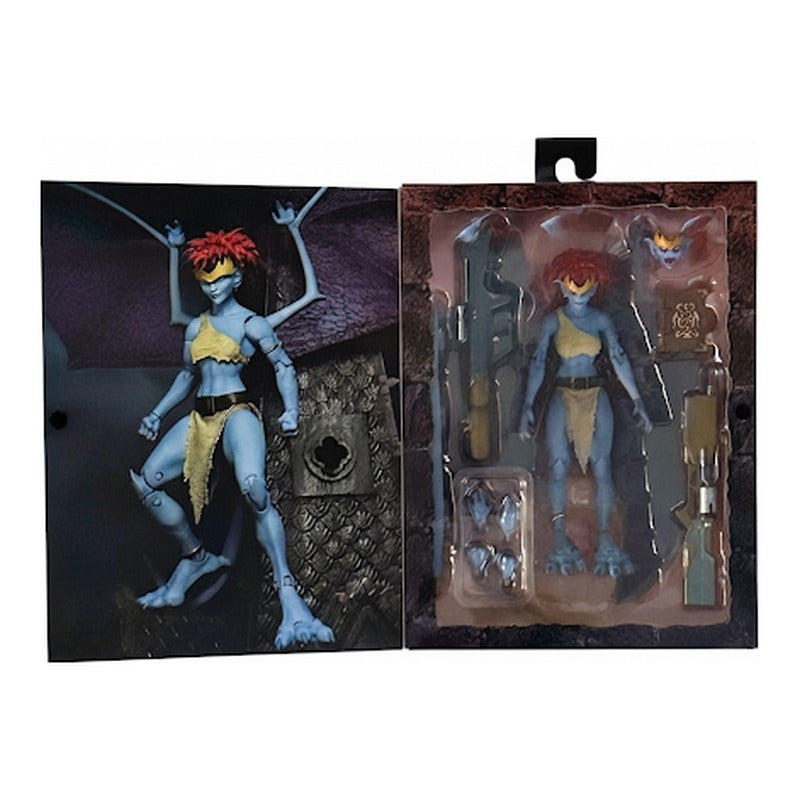 ガーゴイルズ デモーナ NECA アルティメット 7インチ フラップを開いた状態 本体と付属品