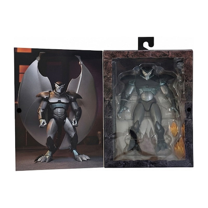 ガーゴイルズ スチール・クラン・ロボット NECA アルティメット 7インチ フラップを開いた状態 本体と付属品