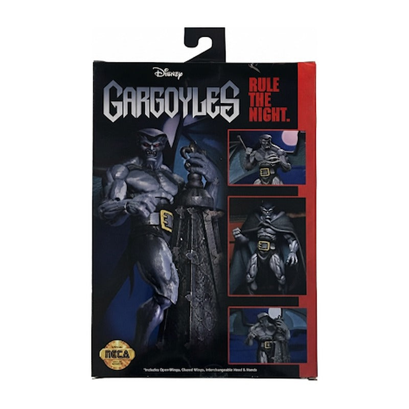 ガーゴイルズ ゴライアス（ビデオゲームカラー版） NECA アルティメット 7インチ 実物パッケージ 背面