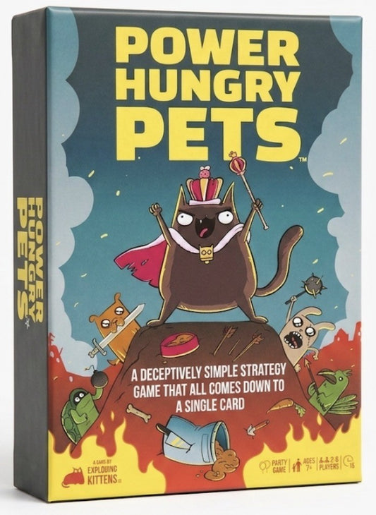 Power Hungry Pets 英語版 カードゲーム パッケージ正面